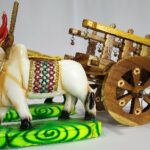 Wooden Showpiece – Bullock Cart (Size -Large)