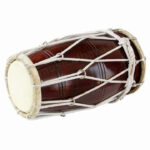 Small Barrel Shaped Drum (Dholki)