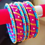 Bangles Pink and Blue