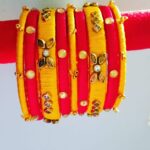 Bangles Red and Yellow