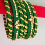 bangles green and yellow