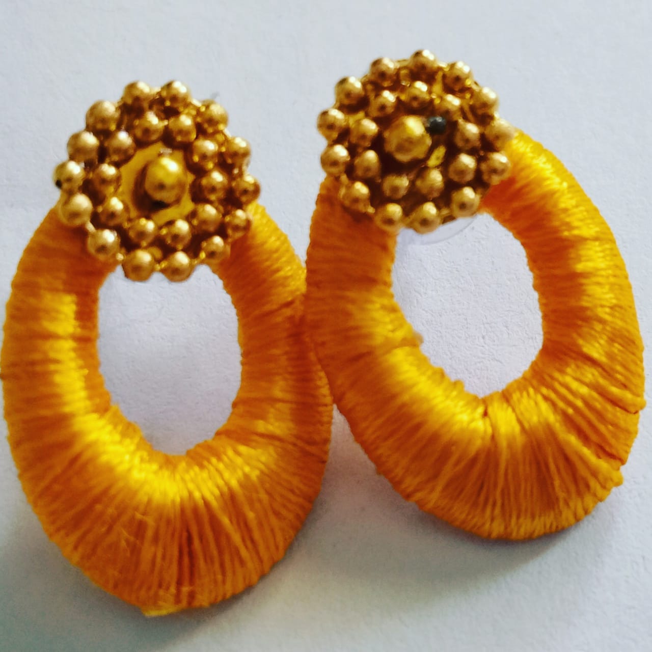 Earring Yellow Color