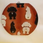 Key Holder Dog and Cat Print