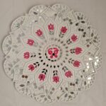 Lippan work frames White Colour