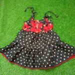 Knot Frock ( Red – Black)