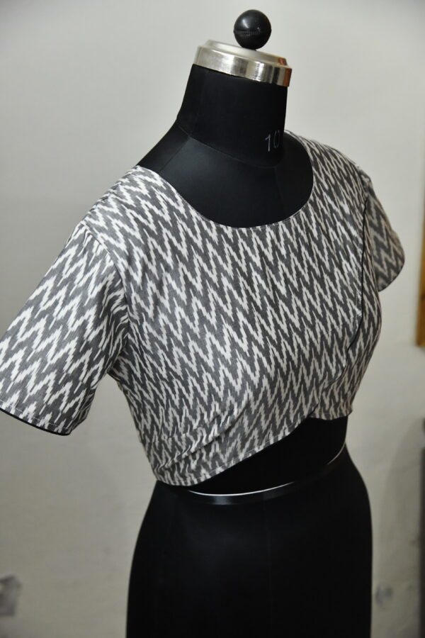 Front over layping Blouse - Image 4