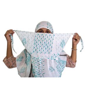 Cotton Long Scarf Cum Mask