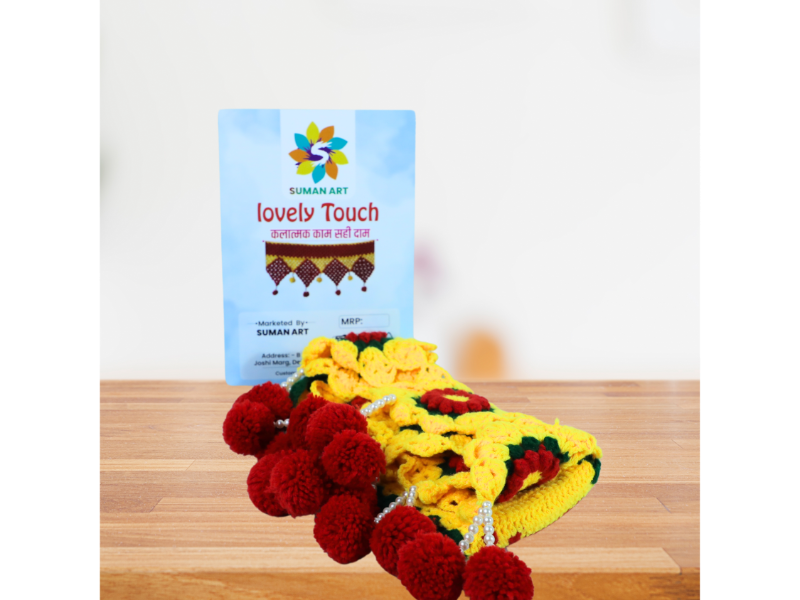 Handmade Crochet Toran [92X30cm]