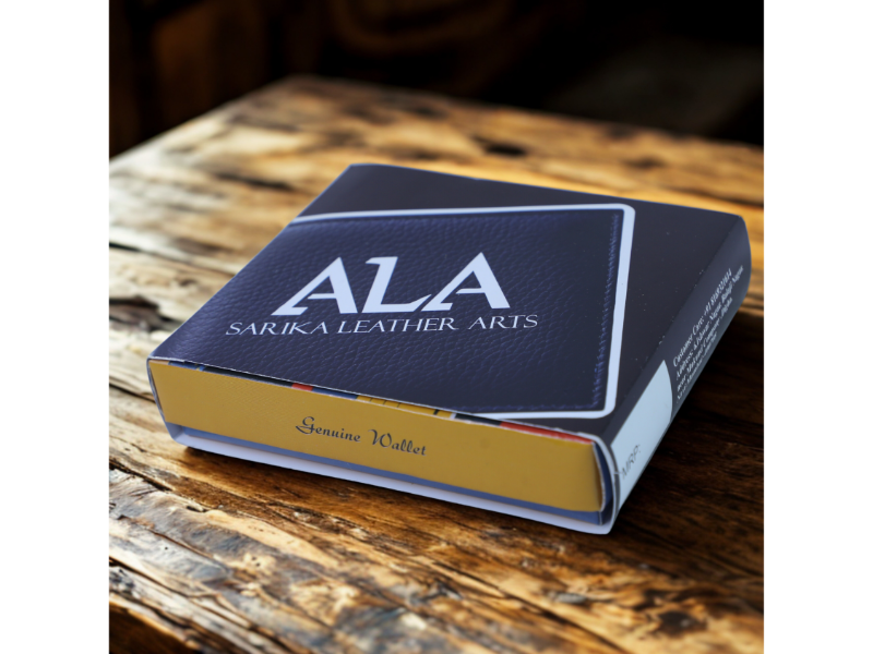 Leather Wallet [11.5X3X14cm]