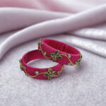 Silk Thread Bangles [9X8X9cm]-KA/SSS