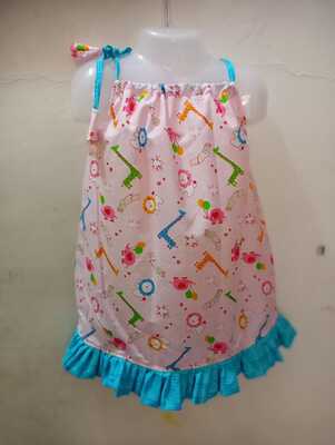 Knot Frock( Pink)-PC