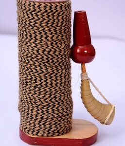 Bamboo Pen Stand With Tarpa- SIL/MMSJ