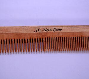 Neem Wooden Comb- SIL/MMSJ