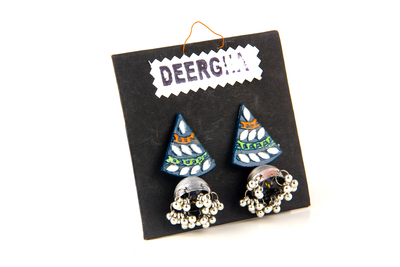 Triangle Oxide Jhumka-KA/DC - Image 3
