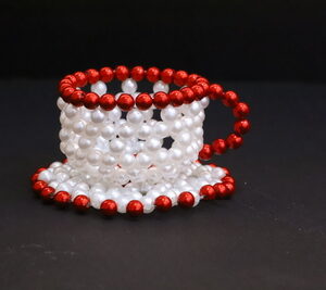Pearl Cup And Dish- SA/VVC