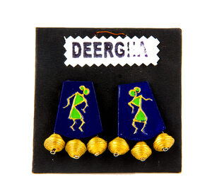 Warli Painting Earring- KA/DC