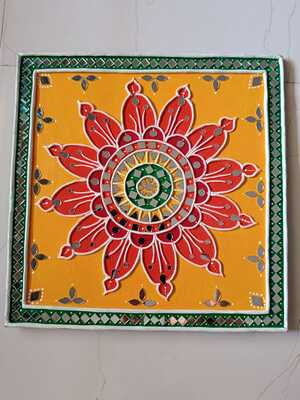 Lippan work frames Rangoli- NA/PA