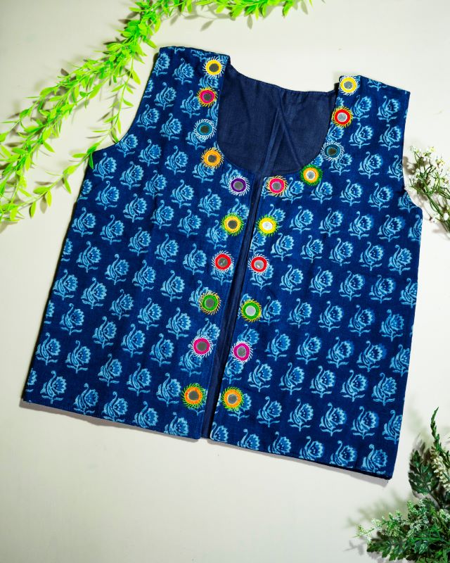 Hand Embroidery Cotton Jacket 1 Piece Each - Image 2