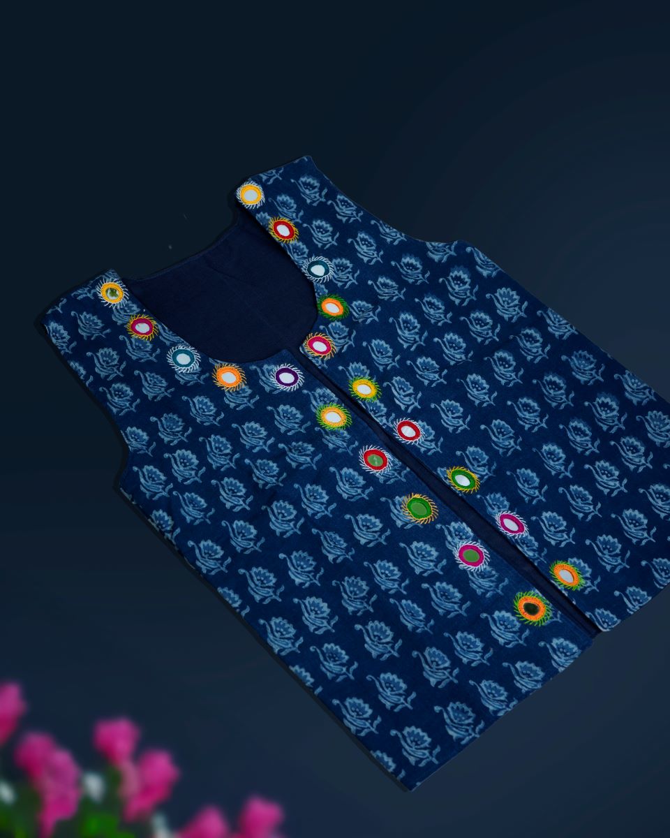 Hand Embroidery Cotton Jacket 1 Piece Each - Image 4