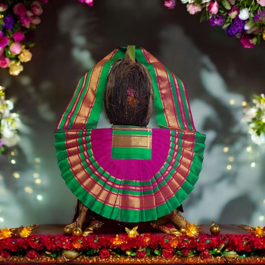 Kalash Saree (1 Unit)(20cm*30cm) - Image 5