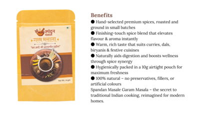 Garam Masala 10g Each - Image 3