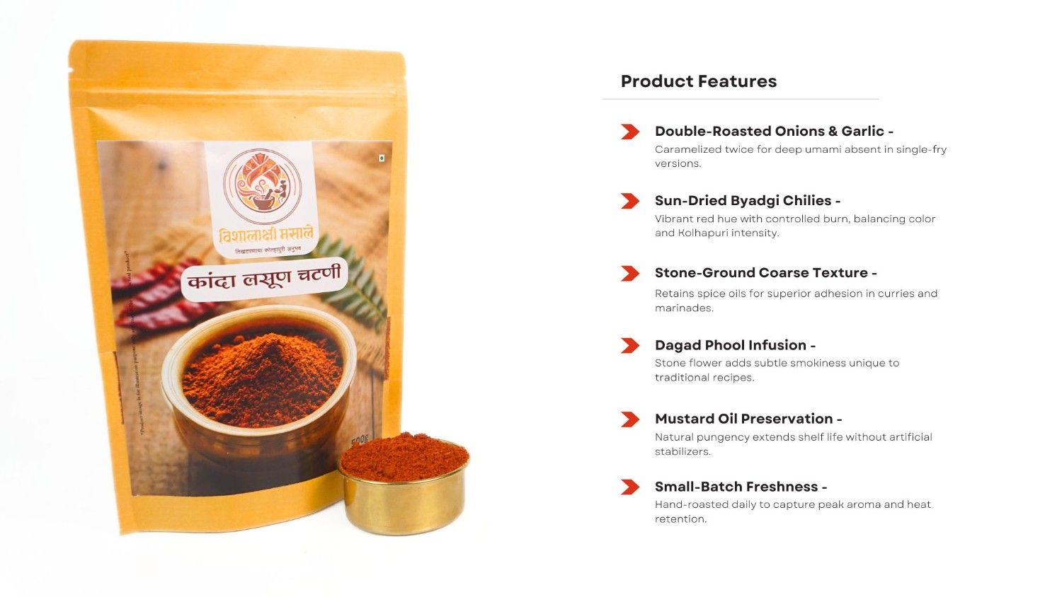 Onion Garlic Chutney500g - Image 5