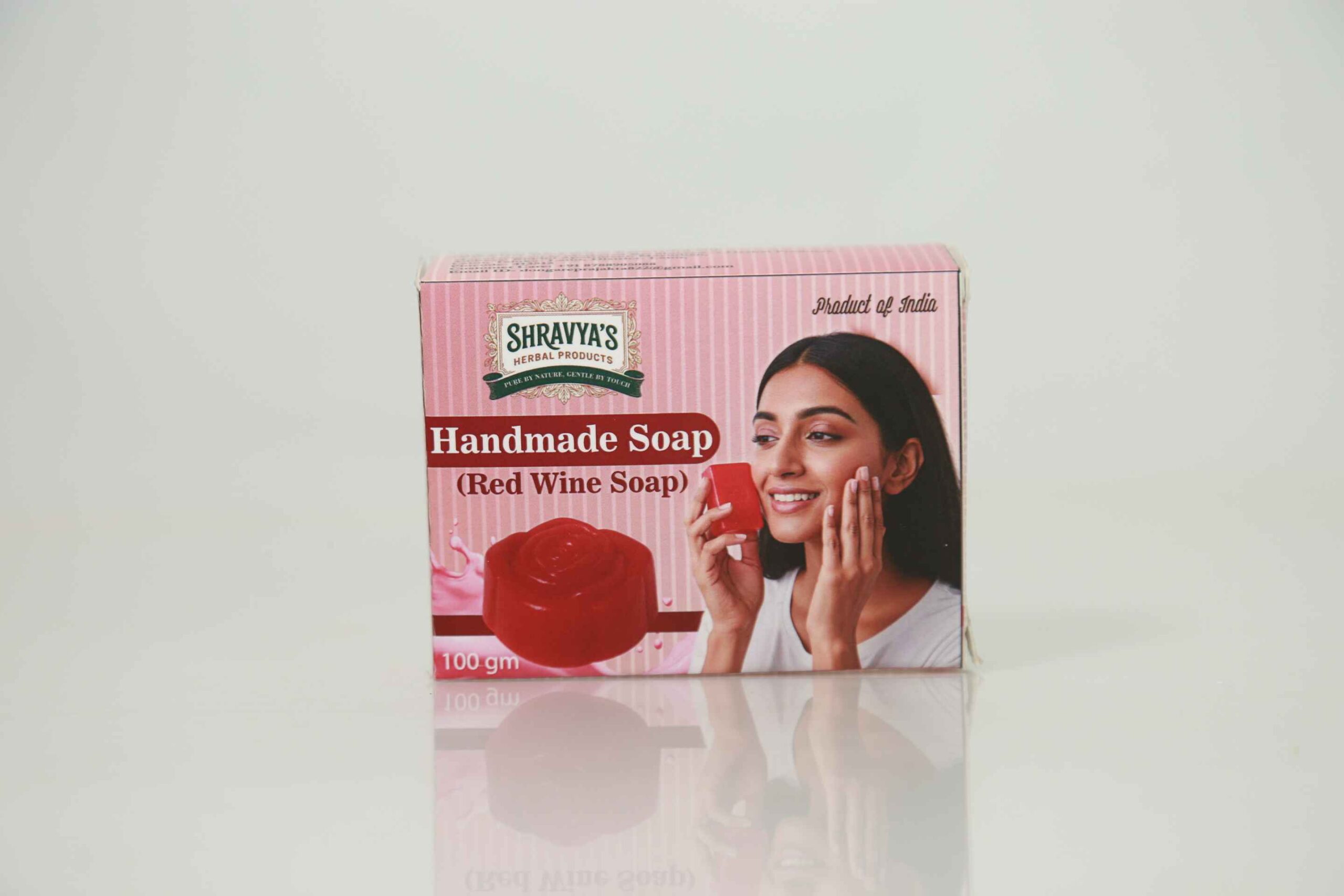 Handmade Soap(Red Wine Soap) 1 Piece Each