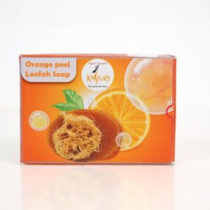 Orange Peel Loofah Soap