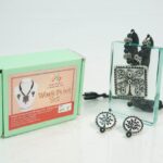 Warli print set Neclace +earring