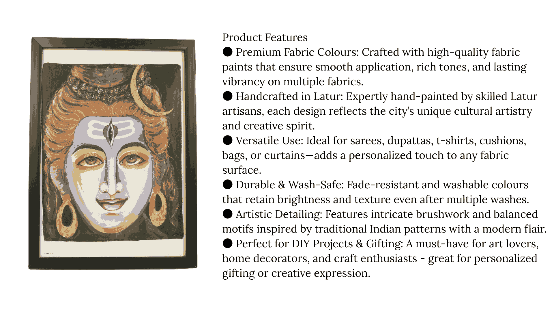 Fabric Painting 1 Piece Each - Image 5