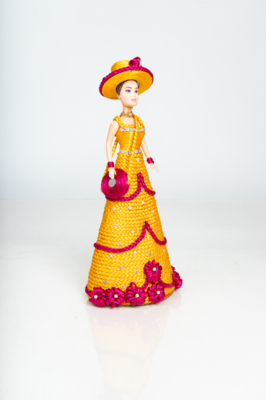 Macrame Doll set of 2 each - Image 5