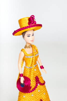 Macrame Doll set of 2 each - Image 7