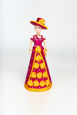 Macrame Doll set of 2 each - Image 9
