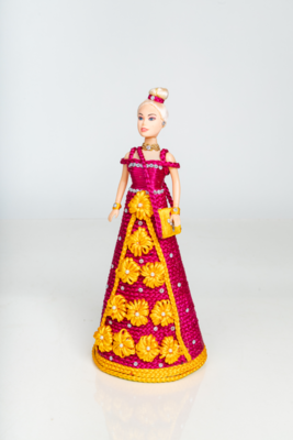 Macrame Doll set of 2 each - Image 12