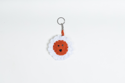 Sunflower & Daisy Crochet Keychain Set of 2 Each - Image 11