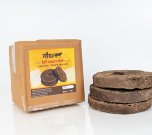 Desi Cow Dung Cakes (गोवऱ्या) 4 Piece each