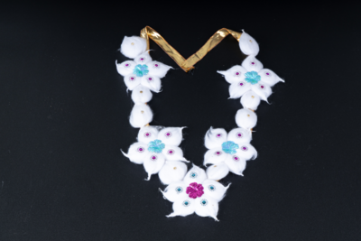 Handcrafted Ganpati Haar 1 piece - Image 5