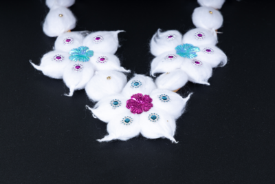 Handcrafted Ganpati Haar 1 piece - Image 6