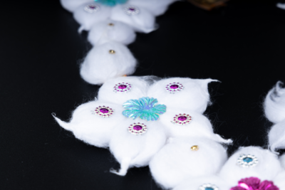 Handcrafted Ganpati Haar 1 piece - Image 7
