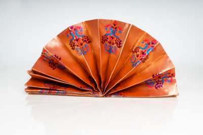 Ganapati Decoration Fan 1 piece each - Image 3