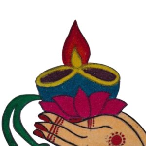 Readymade Rangoli 1 peise