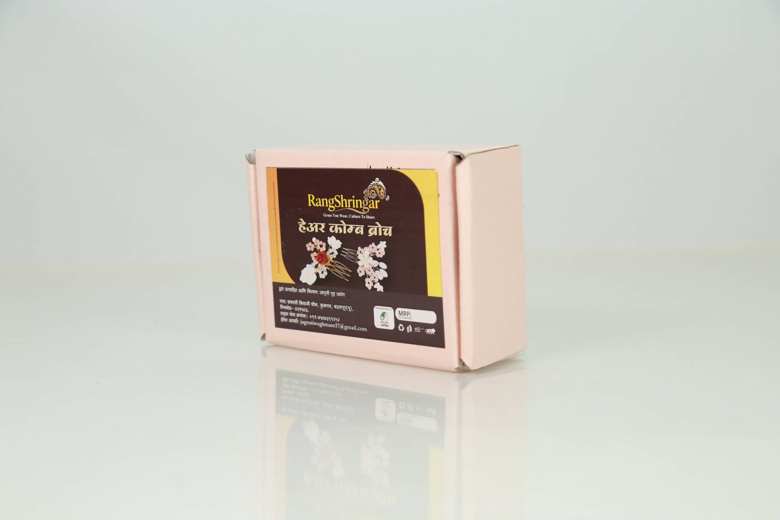 Hair Comb Brooches set of 2 piece