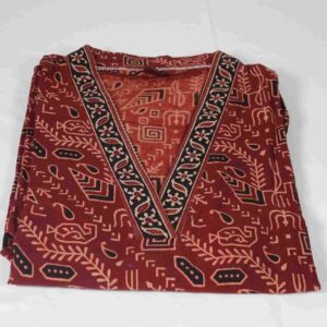 Azarakh Hand block print cotton Kurtiz (Short Top) 1 Piece Each