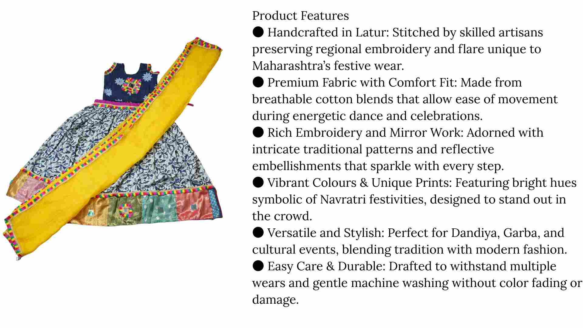 Dandiya Dress 1 Set Each - Image 4
