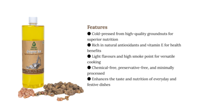 Groundnut Oil 1 liter Each - Image 2