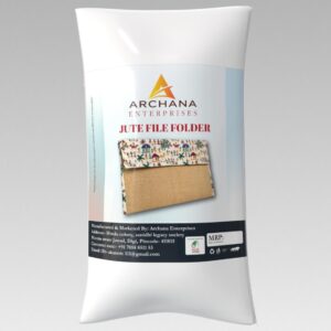 Jute File Folder