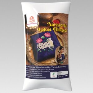 Aari work Velvet Blouse