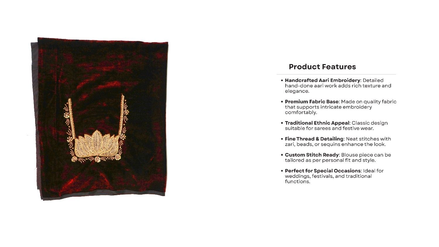 Aari Work Blouse - Image 4