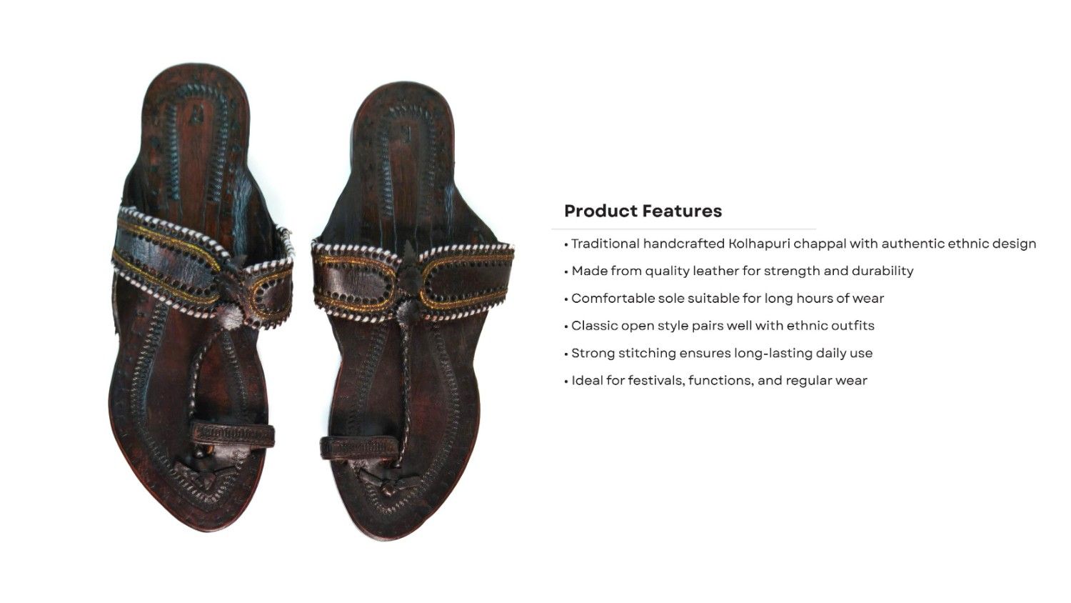 Kolhapur Chappal - Image 2