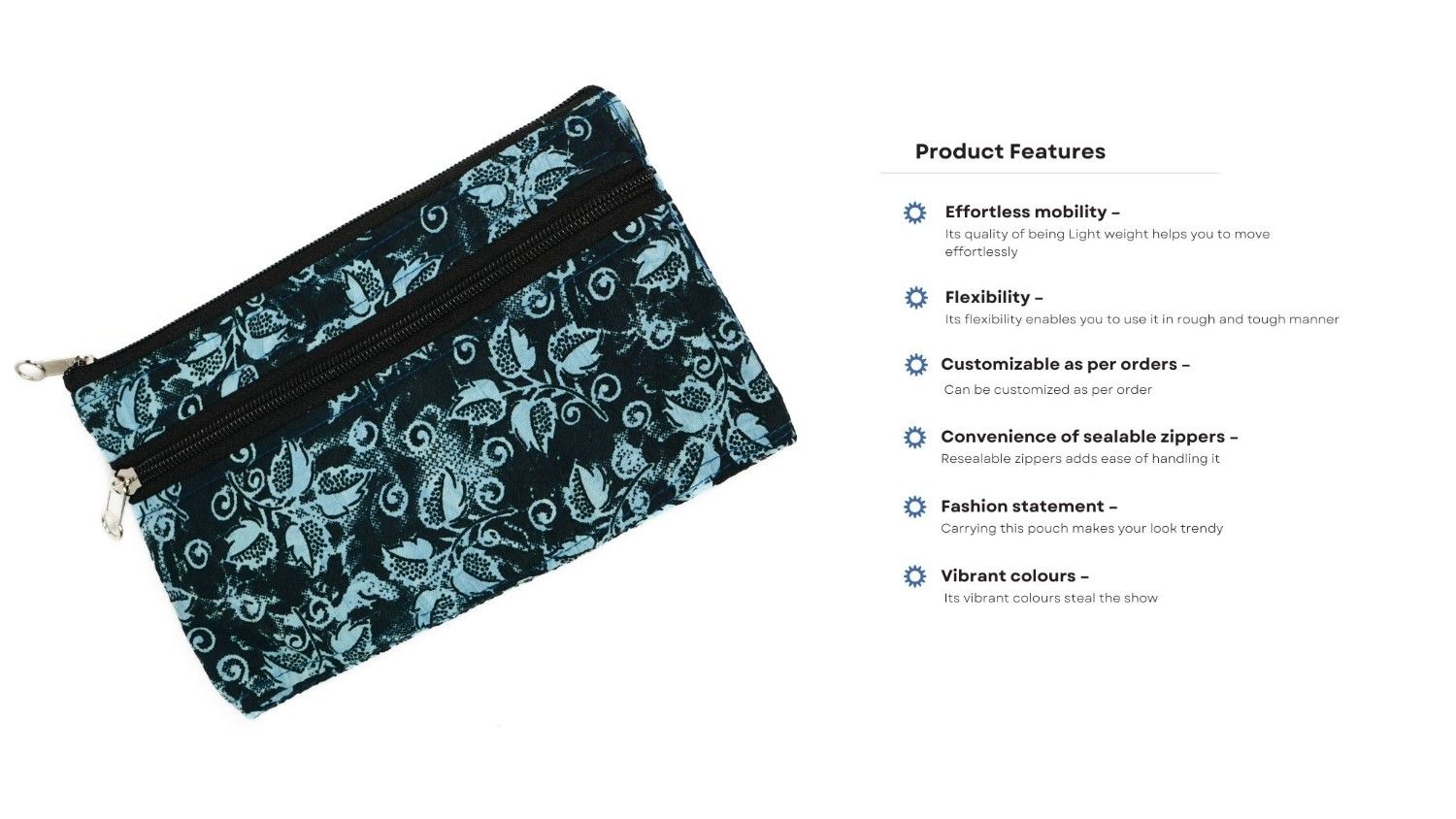 Hand Pouch 1 piece - Image 5